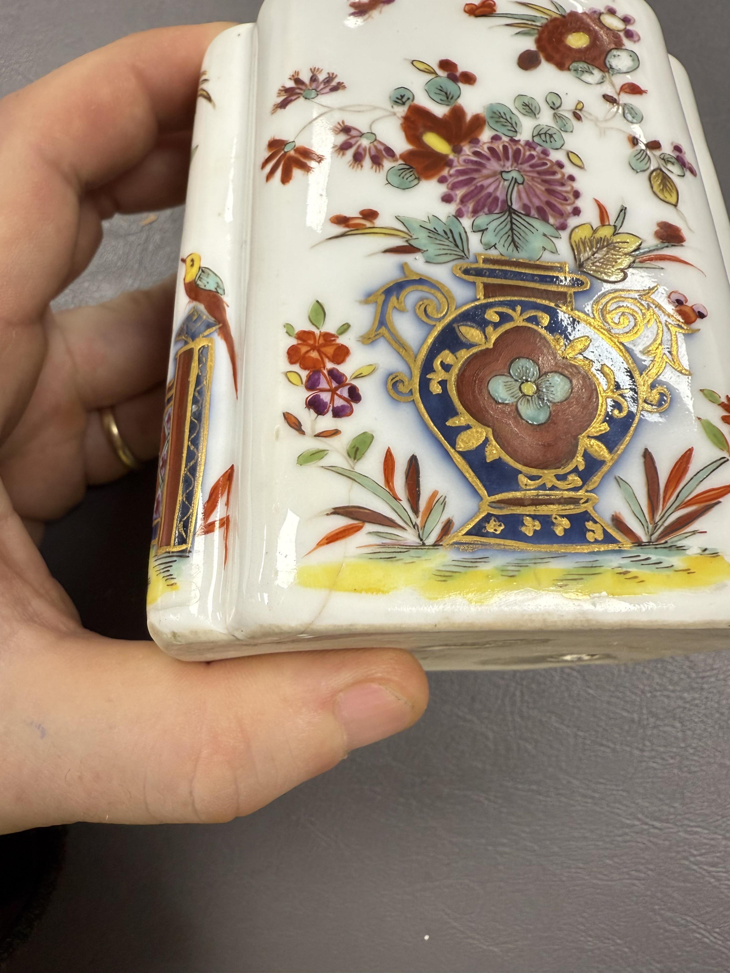 A Meissen cup and saucer, similar tea bowl and two saucers, c.1735-45